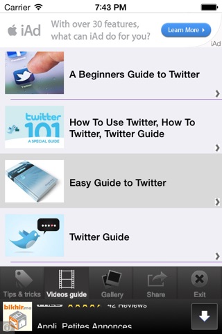 Guide for Twitter screenshot 2