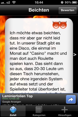 Beichten Anonym screenshot 2