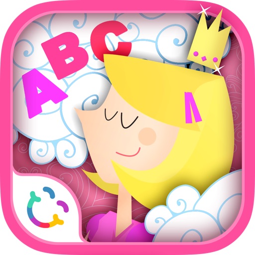 Princess ABC: Learn to Write - Free Kids Alphabet App for Preschool Girls - Letter Tracing Interactive Educational Game based on Montessori Logical Match Quiz for Kindergarten Children icon