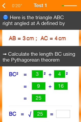 Théorème de Pythagore screenshot 4