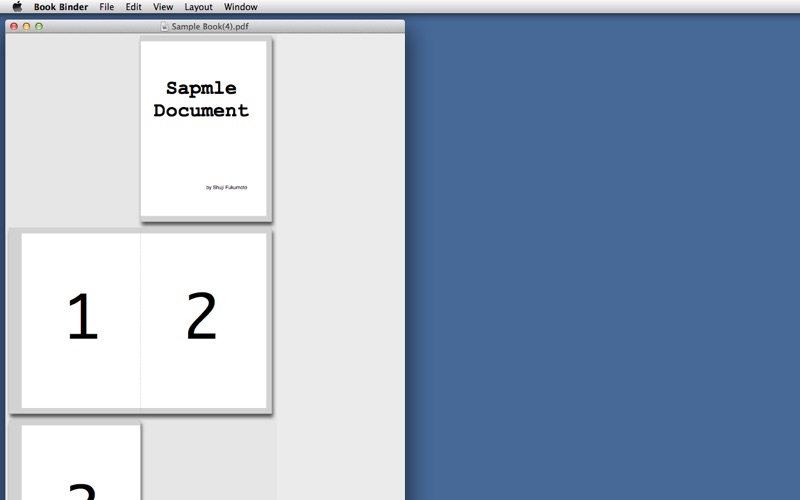 Screenshot #1 pour Book Binder