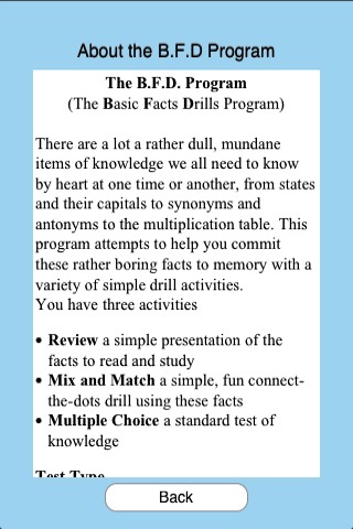 Basic Facts Drills screenshot 2