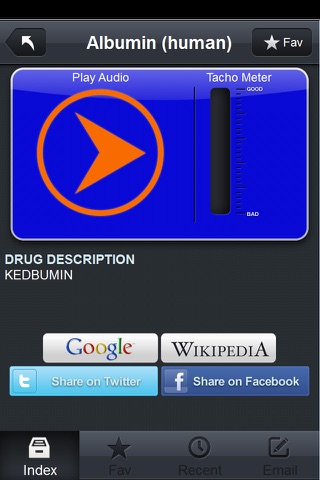 Drug Pronunciation Unlimited Lite screenshot 3