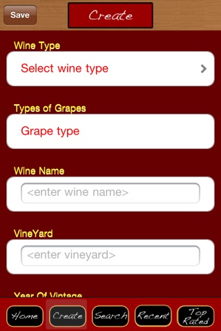 iWine Journal Lite - Save, Rate, and Share Your Wine! screenshot 3