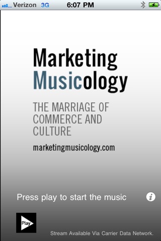 Marketing Musicology Player screenshot 3