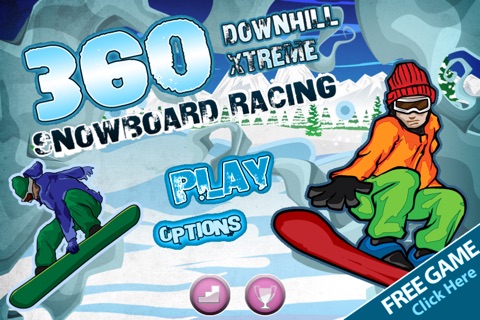 Big Air Snowboard Racing screenshot 3