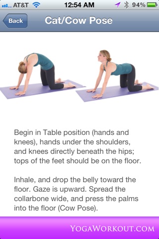 YogaWorkout.com PRO screenshot 2