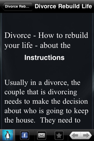 Divorce Rebuild Life
