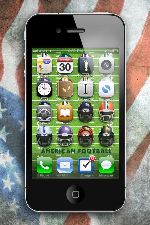 American Football Icon Skins