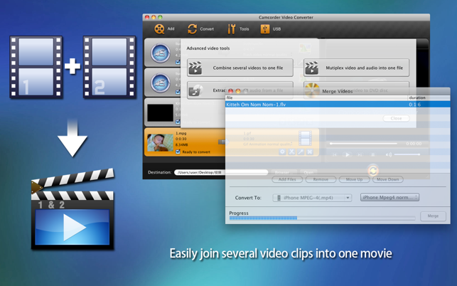 ‎Camcorder Video Converter Screenshot