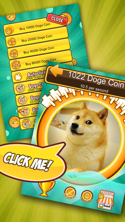 Doge Clicker Coin Collector Free Game!