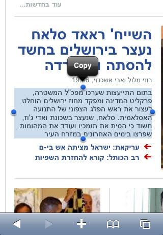 iTranslate with Text to Speech Hebrew to English