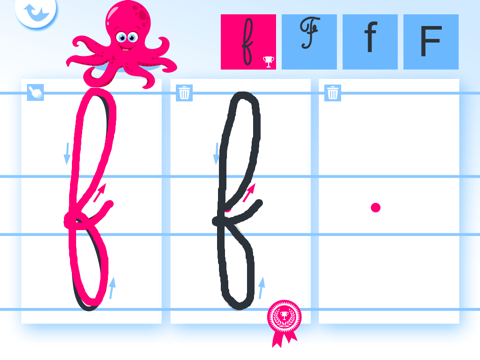 Screenshot #5 pour Ecrire l'alphabet - App gratuite pour apprendre en s'amusant - Jeu gratuit pour petit et grands enfants