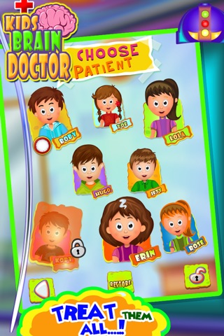 Kids Brain Doctor - Cure & Care Fun Games screenshot 4