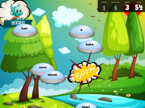 Verb Mayhem HD Level 2 FREE screenshot 4