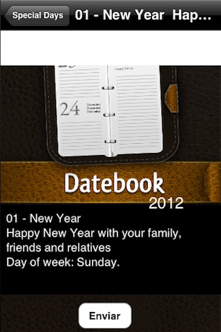 DateBook.EN screenshot 4