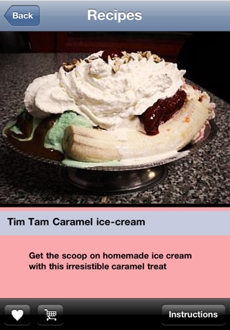 Delicious Ice-cream Recipes Lite screenshot 3