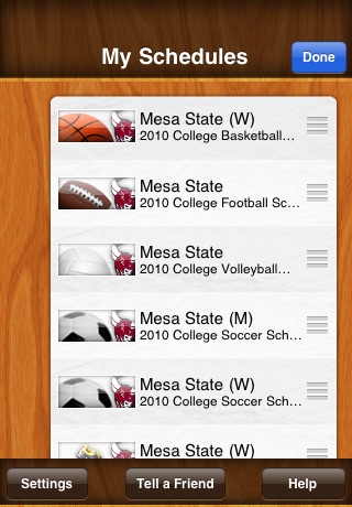 Official Mesa State Mavericks Application Edition for My Pocket Schedules screenshot 4