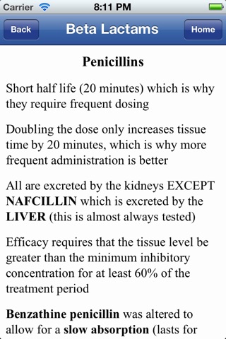 Antibiotics for Students screenshot 2