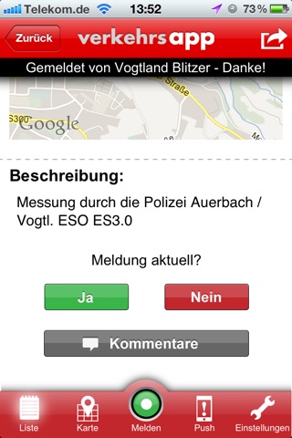 VerkehrsApp screenshot 4