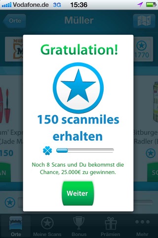 scanmiles - Interesse wird belohnt screenshot 4