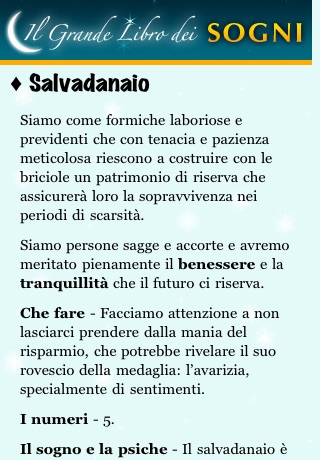 Il Grande Libro dei Sogni screenshot 4