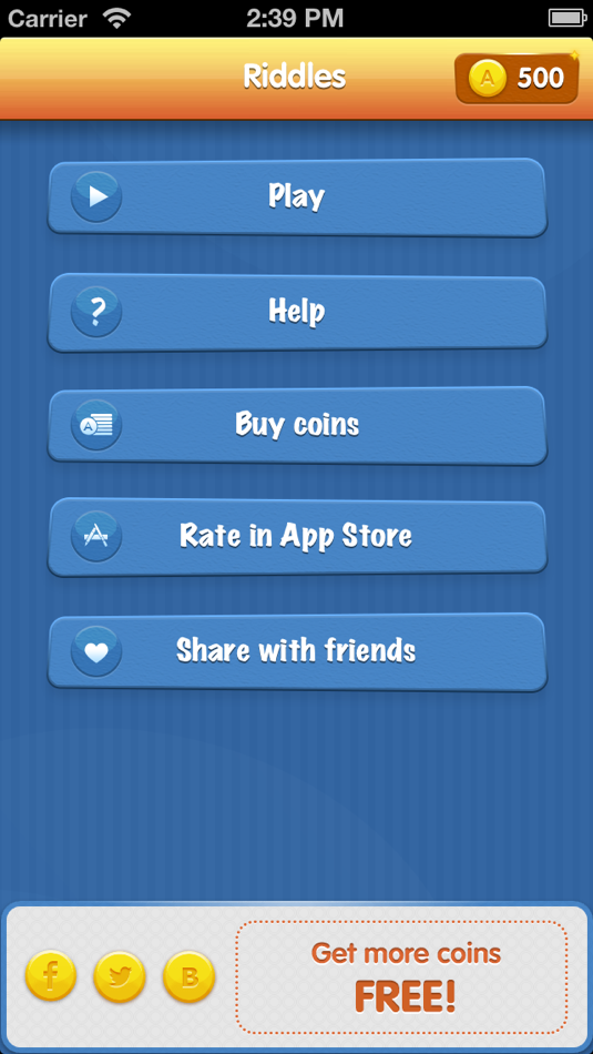 #4. Riddles - Great Challenge for your Brain and Erudition. Fascinating intellectual game (iOS) 由: Anton Kartunov