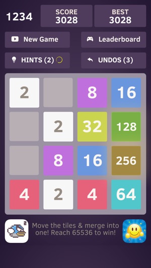 1234 - Number tiles merge puzzle game free(圖3)-速報App