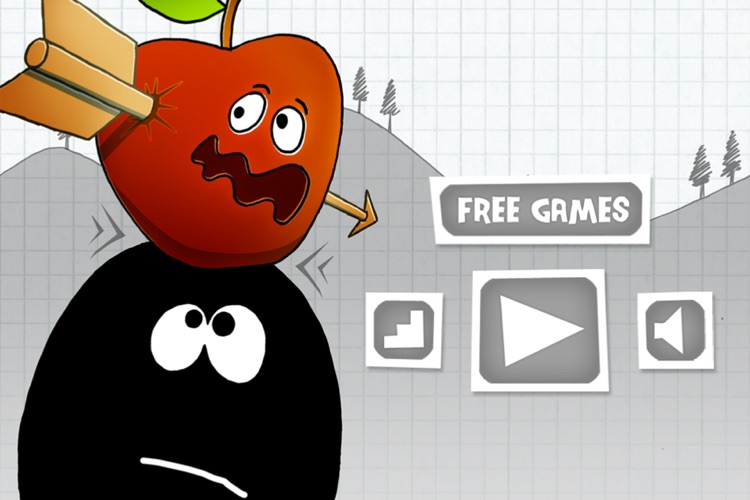 A Stickman Apple Shooting Showdown - Pro