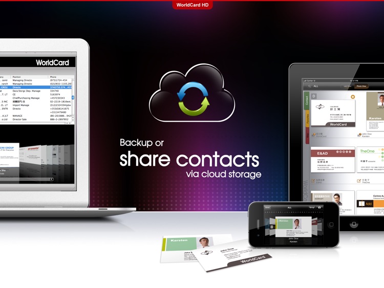 WorldCard HD - the Intelligent Business Card Manager screenshot-4