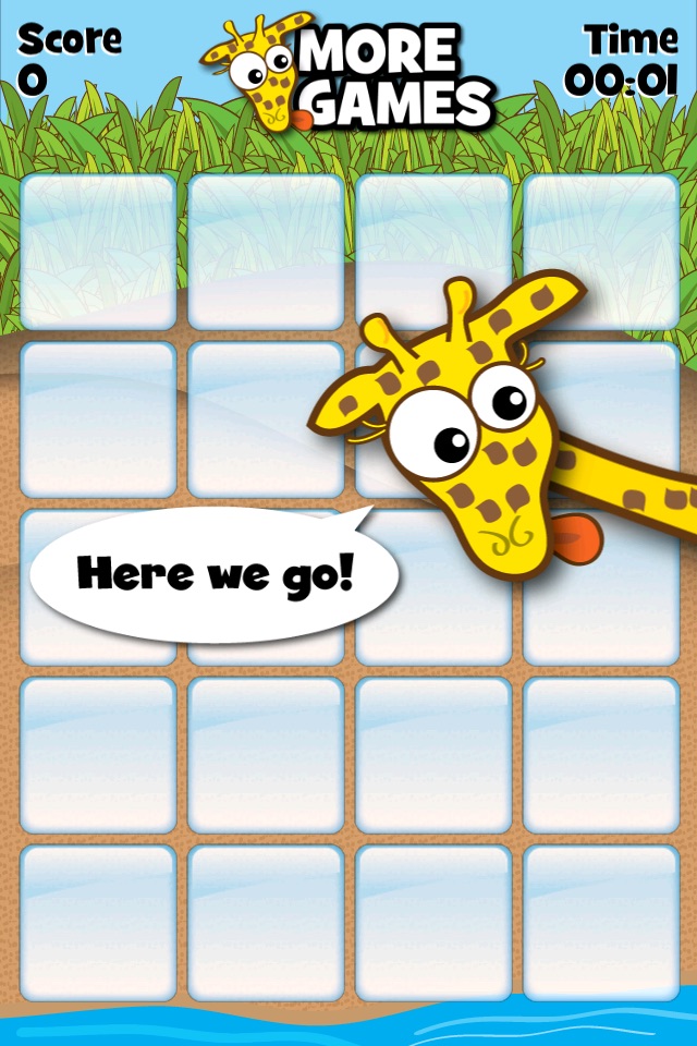 Giraffe's Matching Zoo screenshot 3