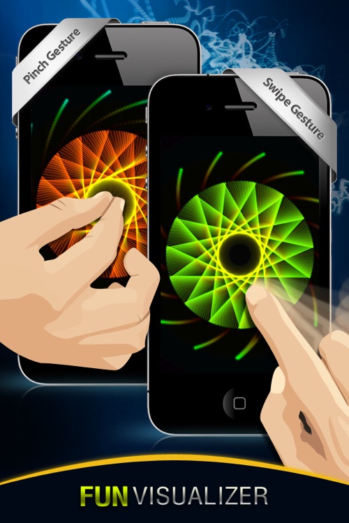 Geometrica Visualizer - Stunning Wallpapers, Glowing Particles and Fireworks screenshot-3