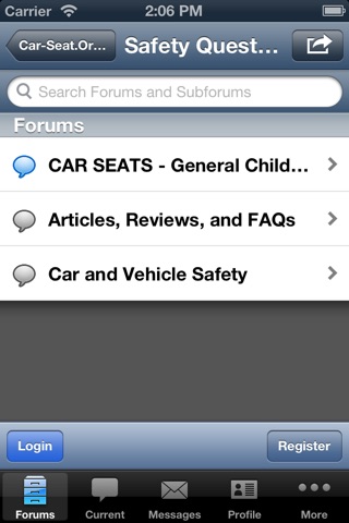 Car-Seat.Org Forums and Features screenshot 3