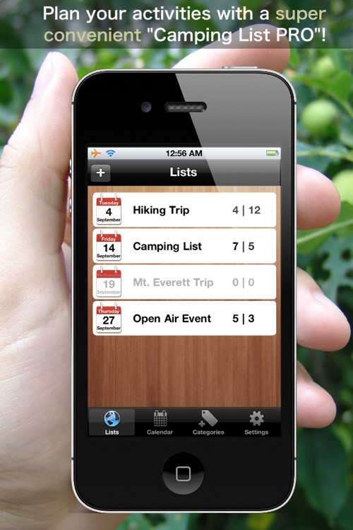 Camping List PRO