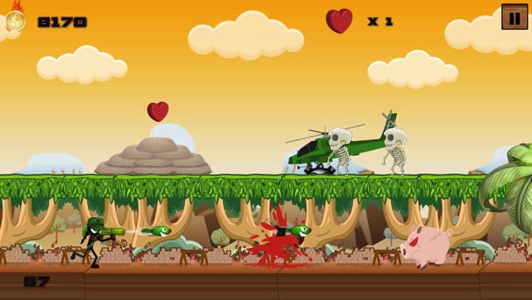 Angry Bazooka Stickman - Full Army Shooter Version screenshot-3