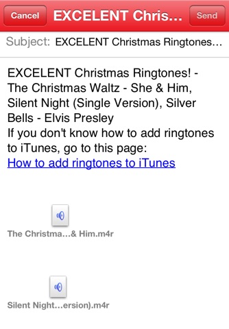 Christmas Ringtones, Best High Quality Professional Sounds and Ringtones - Free! screenshot 4