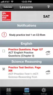 mcgraw-hill education test planner iphone screenshot 3