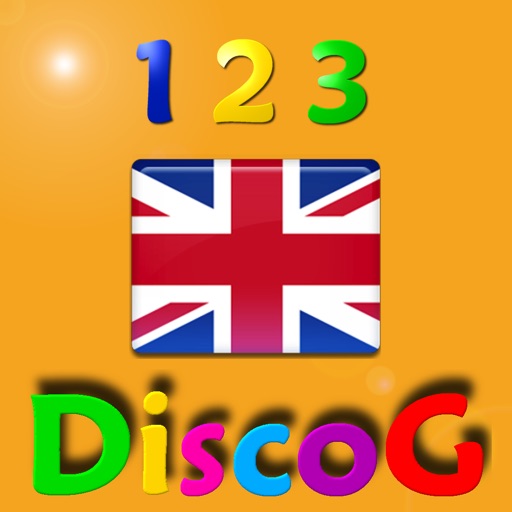 DiscoG - Numbers in English for iPad Icon