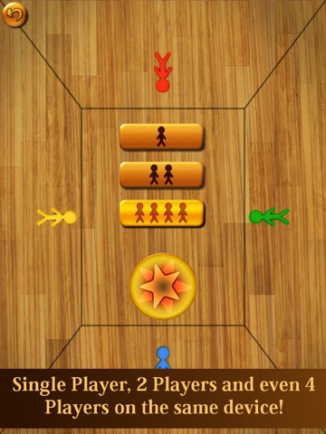 Screenshot #5 pour Dessinez le Hockey libre HD - jouer 1, 2 et 4 joueurs dans la meilleure table jeu de Air Hockey en bois