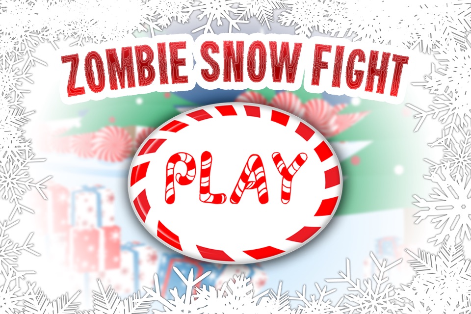 Zombie Snow Fight FREE screenshot 4