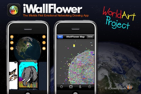 iWallFlower HD - World Art Project - Participate! screenshot 3