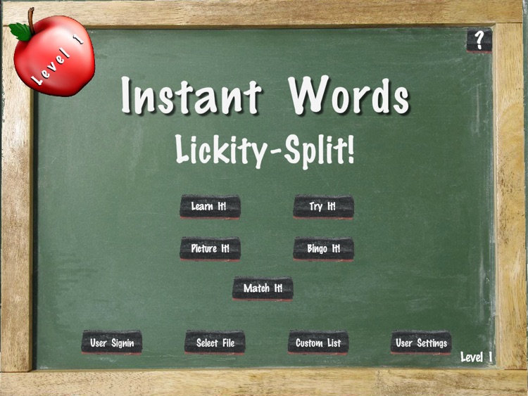 Instant Words 1 - Single User