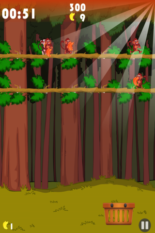 Monkey Madness: Falling Banana Quest screenshot 2