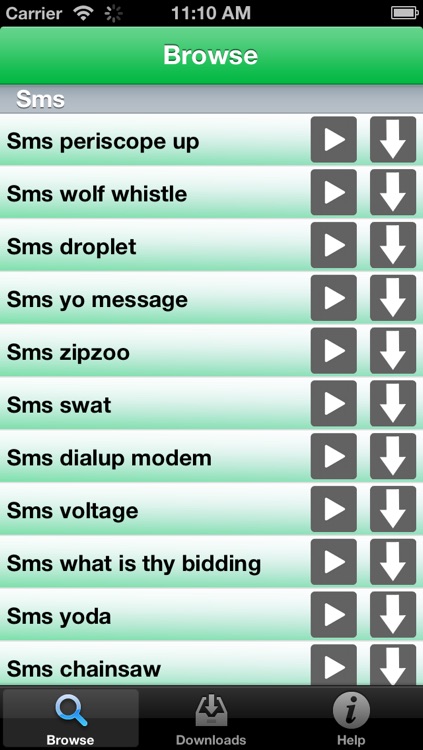 Text Sounds - 500+ tones and sounds