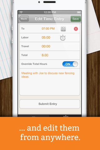 Time Tracker + Billing by eBillity screenshot 4