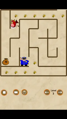 Game screenshot Police and Robber Maze (catch the money before the crook) mod apk