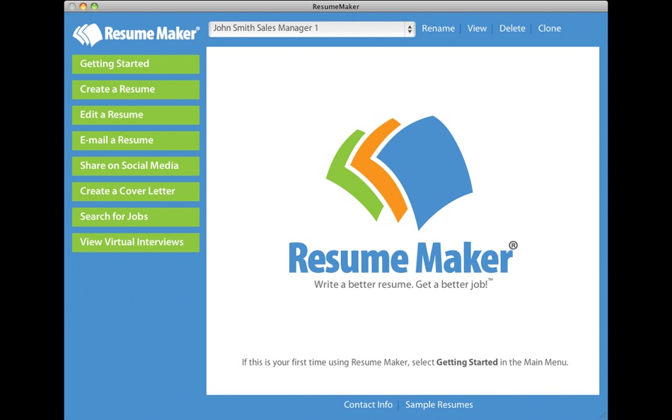 Resume Maker® - 1.7 - (macOS)