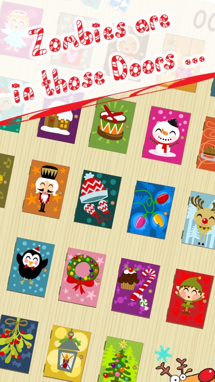 Zombie Christmas Advent Calendar FREE