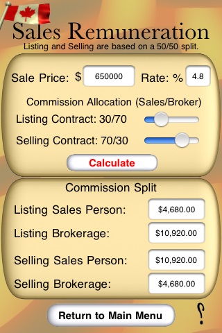 6 in 1 Real Estate Calculator screenshot 4