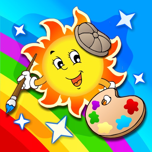 Abby Monkey® - Painter Star: Draw and Color - My First Coloring Book icon